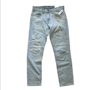 Old Navy Slim Built-In Flex Rip-and-Repair Jeans